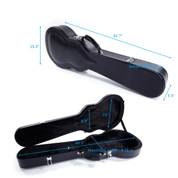 Black Hard Case for Electric Guitar R235797