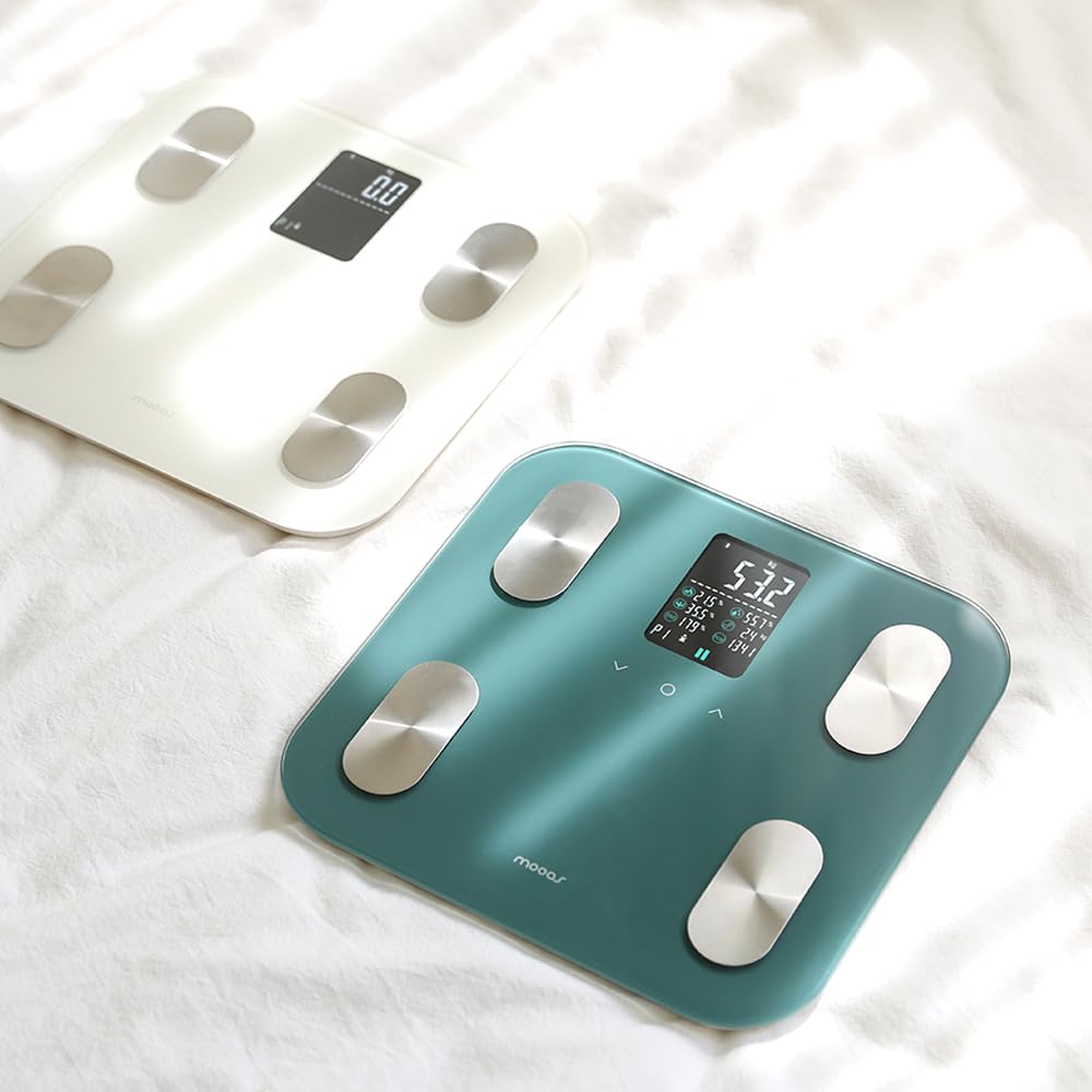 Green Bluetooth Body Weight Smart Scale O85384