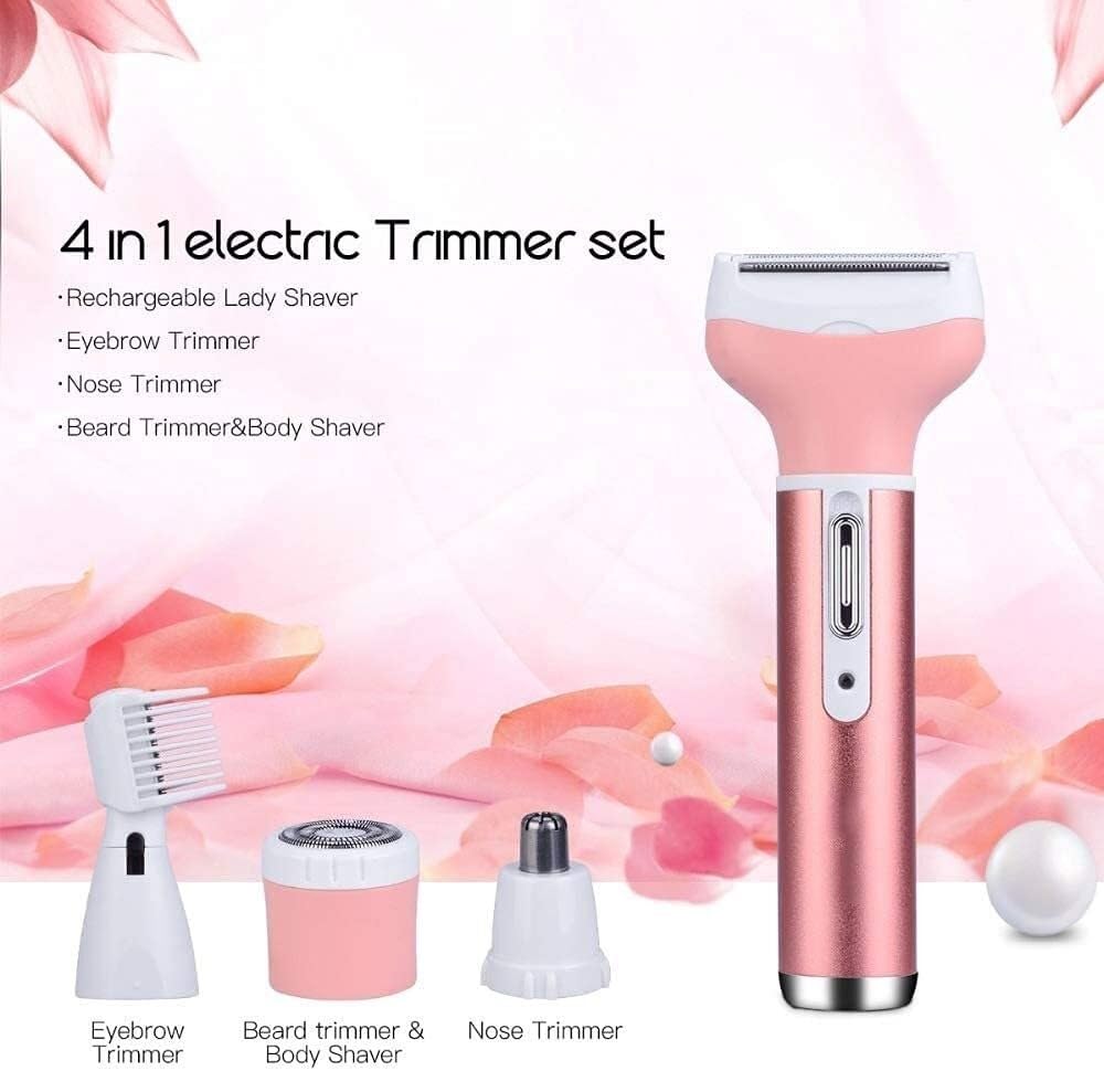 4 in 1 Waterproof Epilator W44585