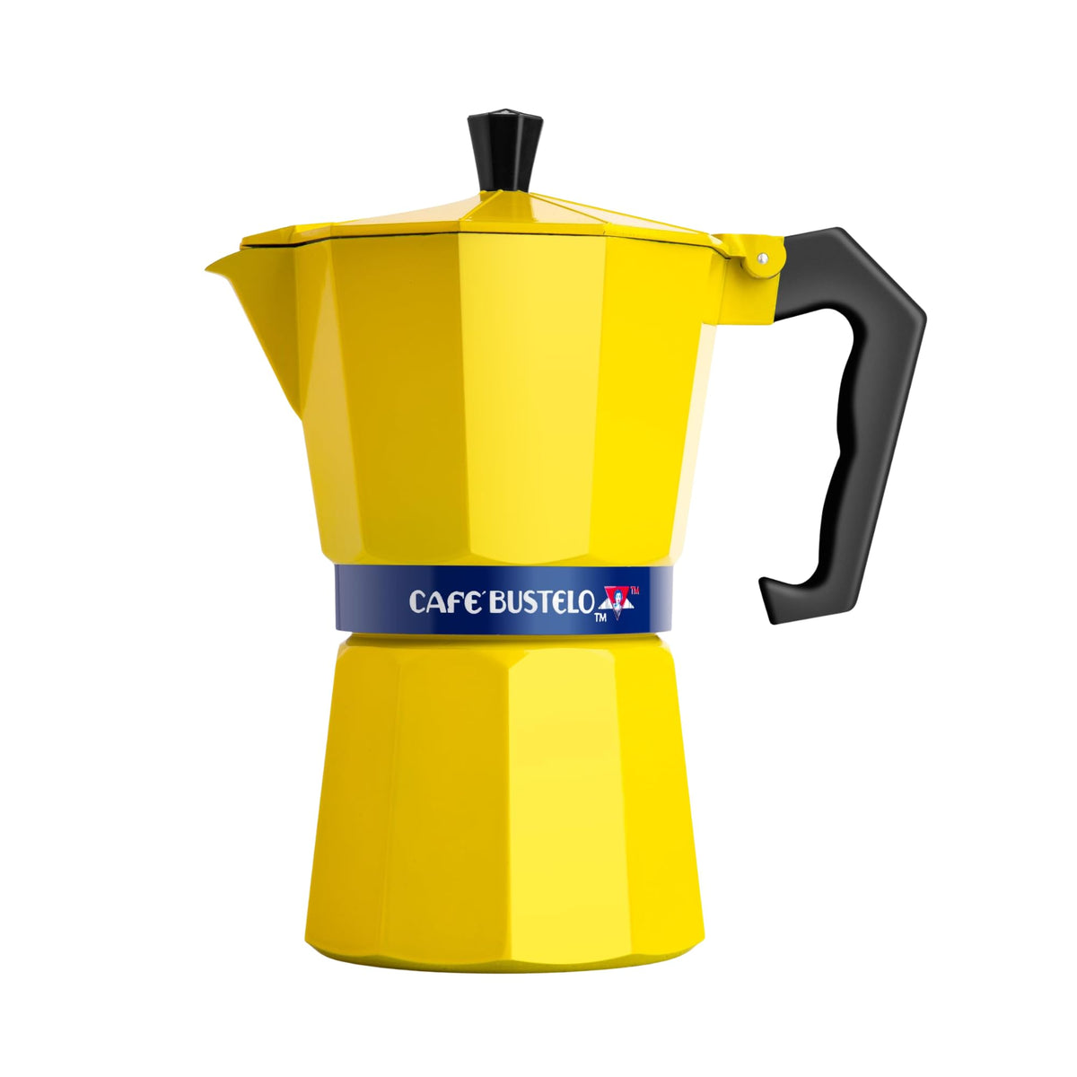 6 Cup Stovetop Espresso Maker 300 ml Aluminum Moka Pot W4182