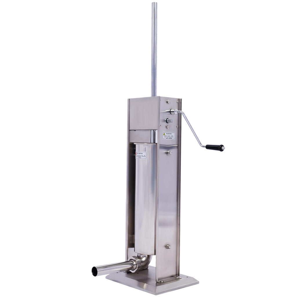 Stainless Steel 15LB Dual Speed Vertical Manual Sausage Stuffer H848858