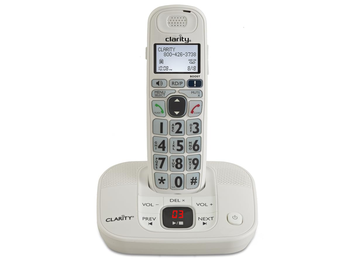 DECT 6.0 Cordless Landline Phone with Answering Machine T46522