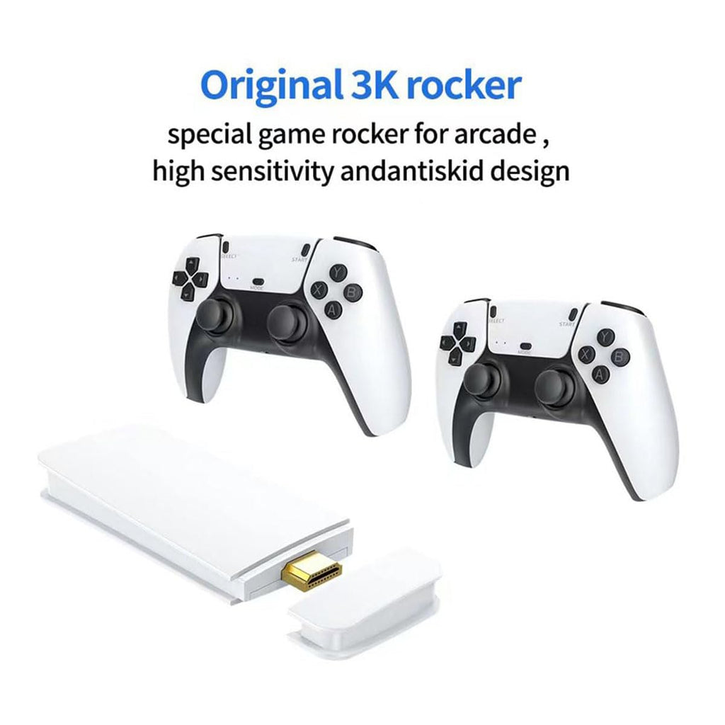 Retro Game Stick 4K HDMI Wireless Controller 128G W2455