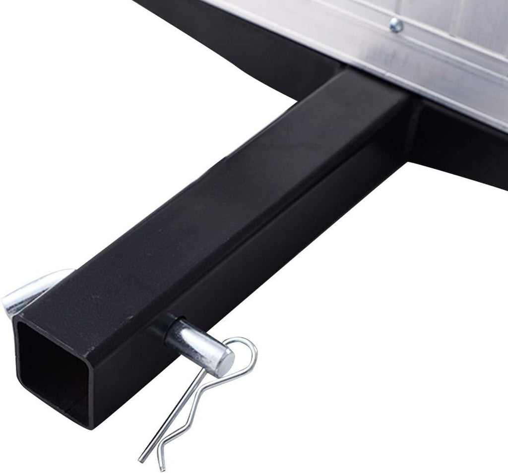 500lb Capacity Aluminum Hitch Cargo Carrier with Ramp T22755