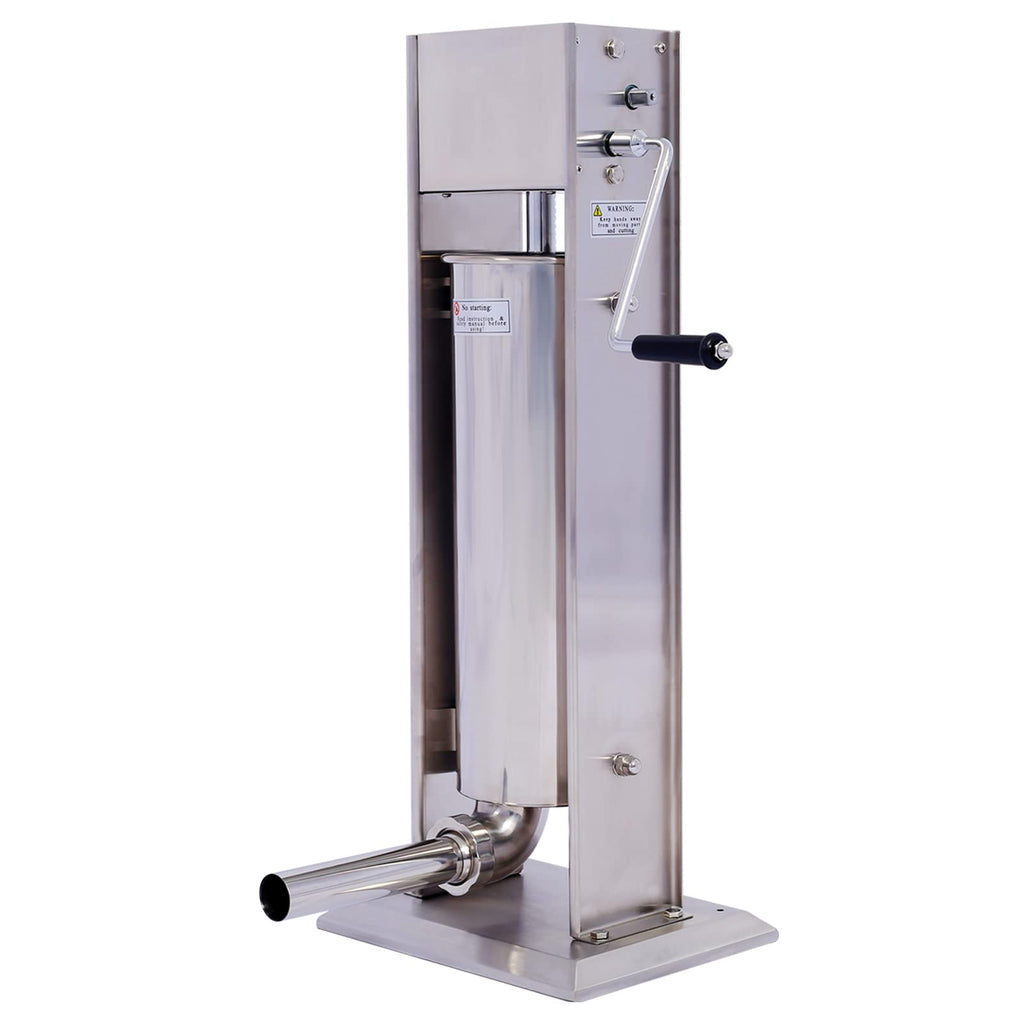 Stainless Steel 15LB Dual Speed Vertical Manual Sausage Stuffer H848858