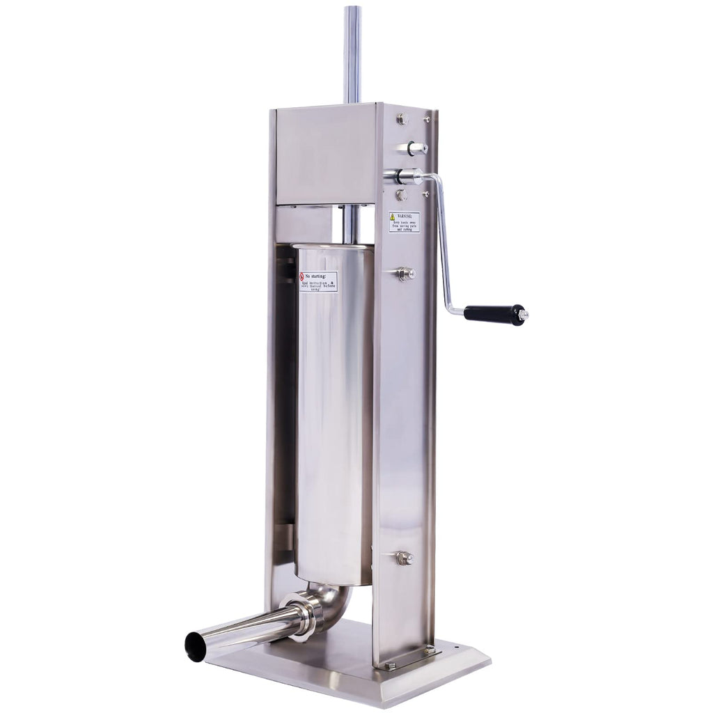 Stainless Steel 15LB Dual Speed Vertical Manual Sausage Stuffer H848858