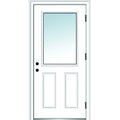 Steel Primed Left Hand Outswing Prehung Door 36"x80" Y180647