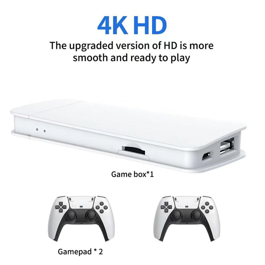 Retro Game Stick 4K HDMI Wireless Controller 128G W2455