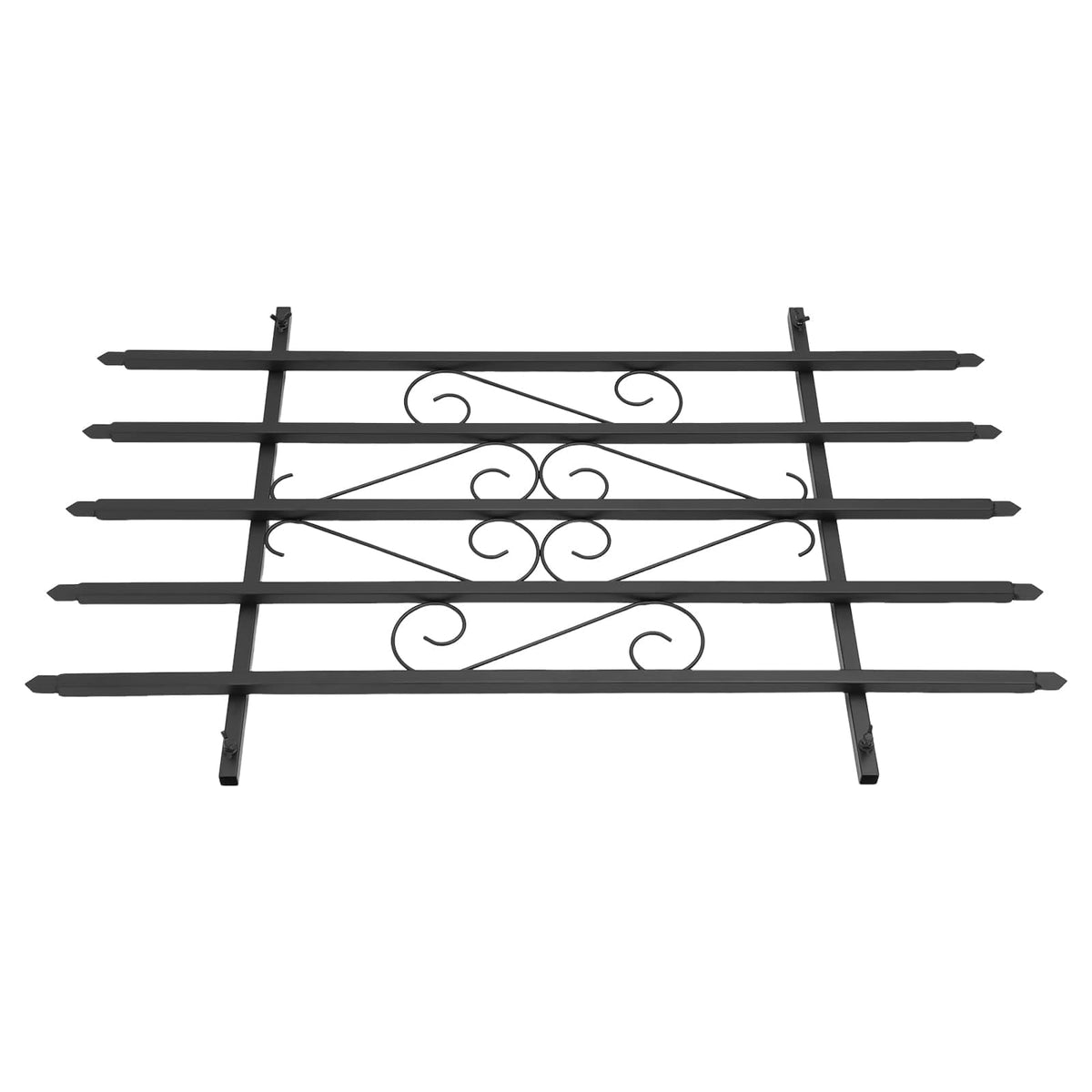 Black 24" x 36" 2 Packs Window Security Bars E32099