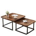 Square Nesting Side Table Set of 2 O613