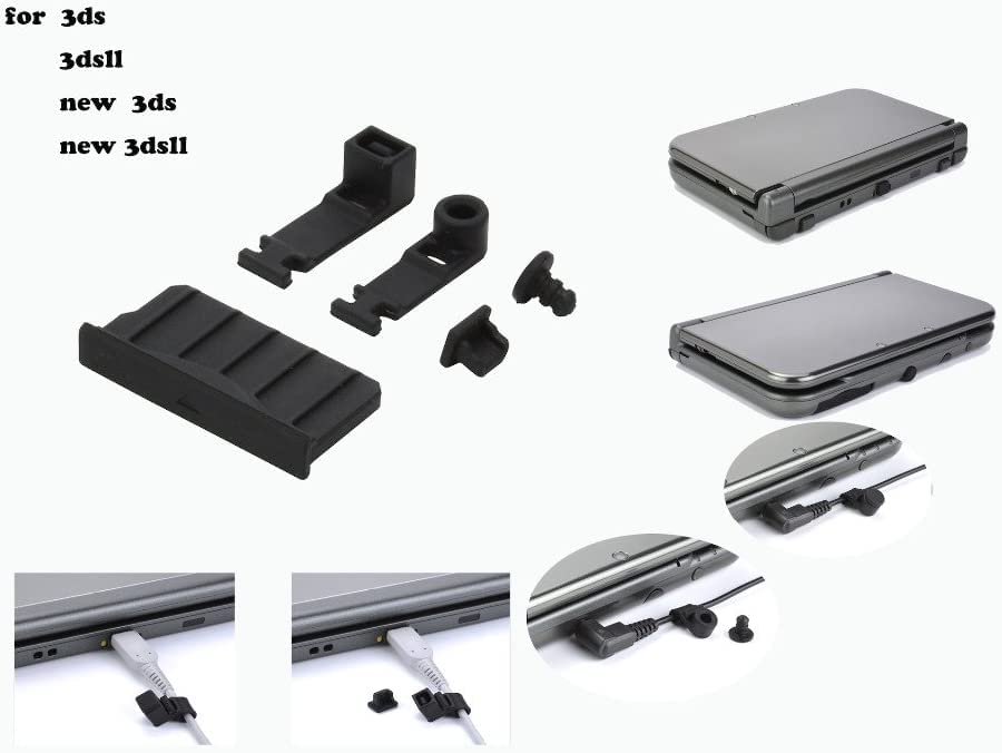 Black Silicone Dust Plug for 3DS G154063