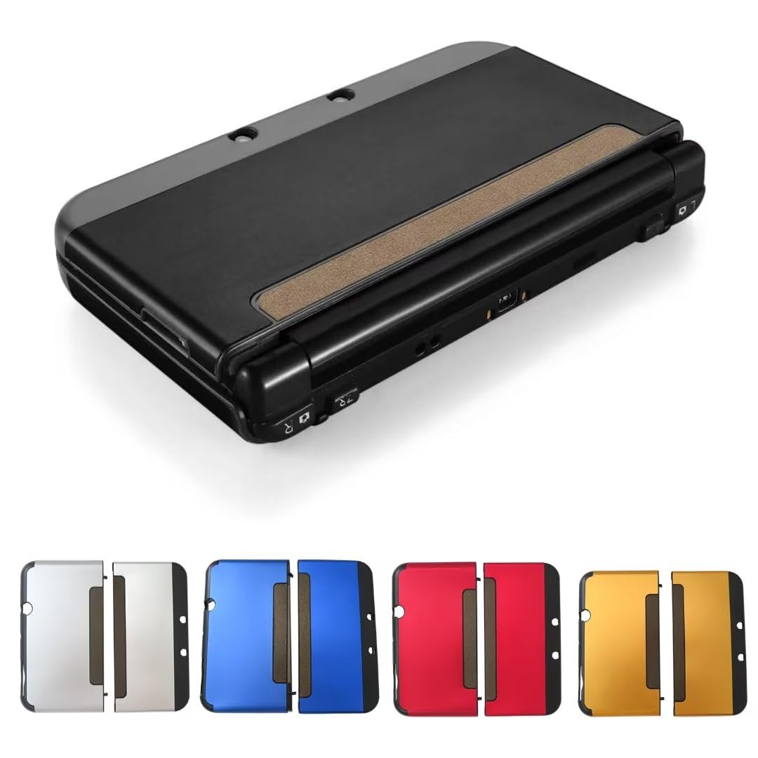Shockproof Hard Shell Case Cover for Nintendo 3DS LL XL Black H52656