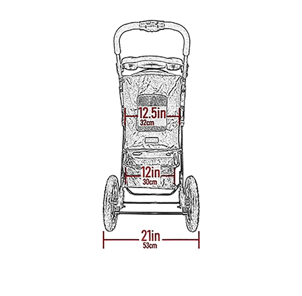 Navy Pet Stroller T753