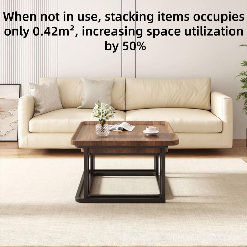 Square Nesting Side Table Set of 2 O613