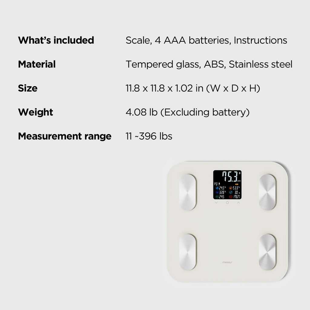 Green Bluetooth Body Weight Smart Scale O85384