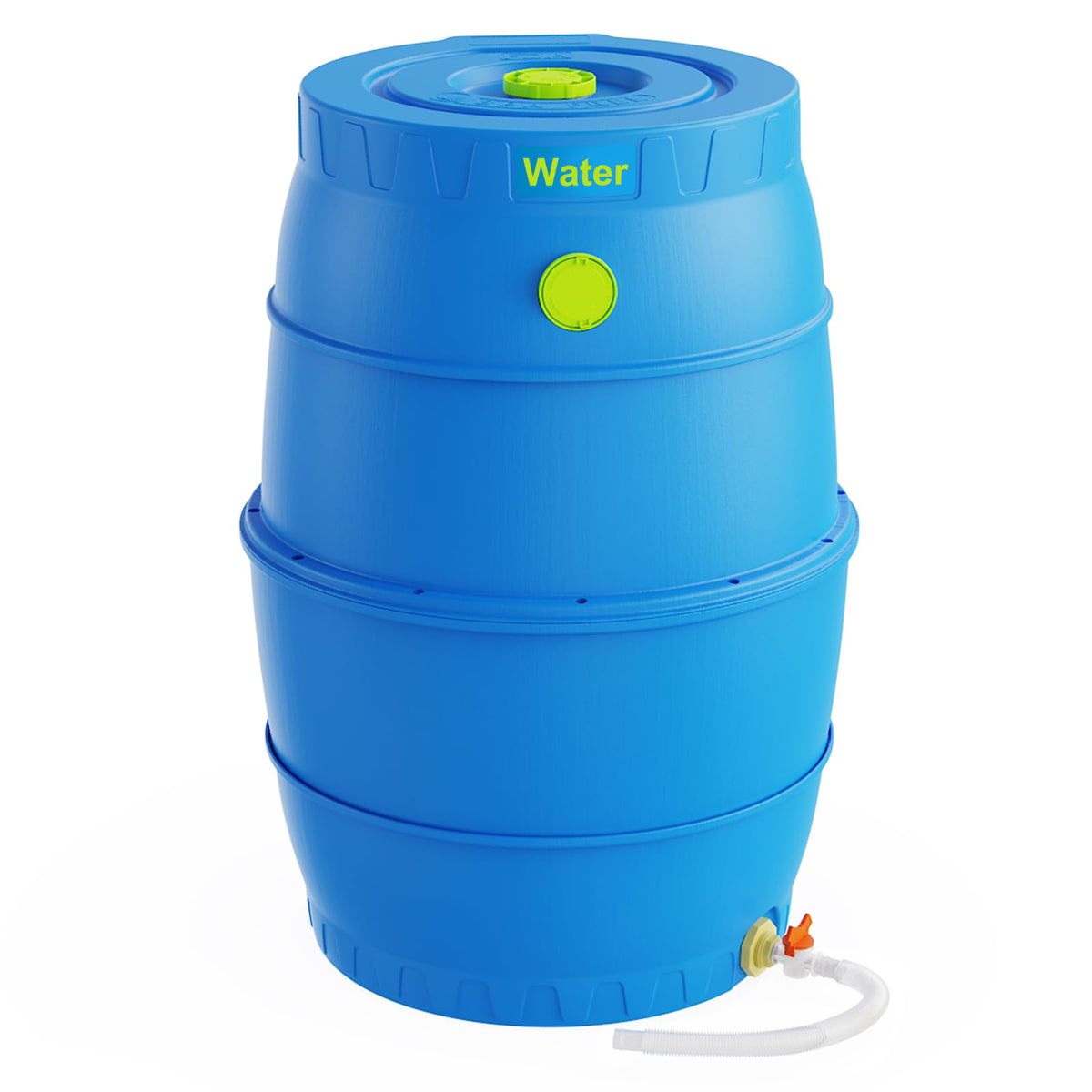 50 Gallon Blue BPA-Free Water Storage Barrel with Spigot H917178