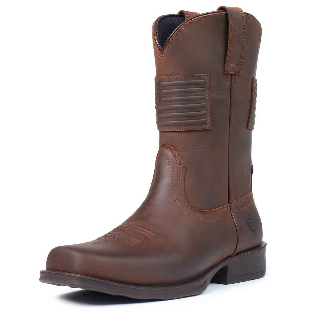 Western Cowboy Boots Square Toe E29520