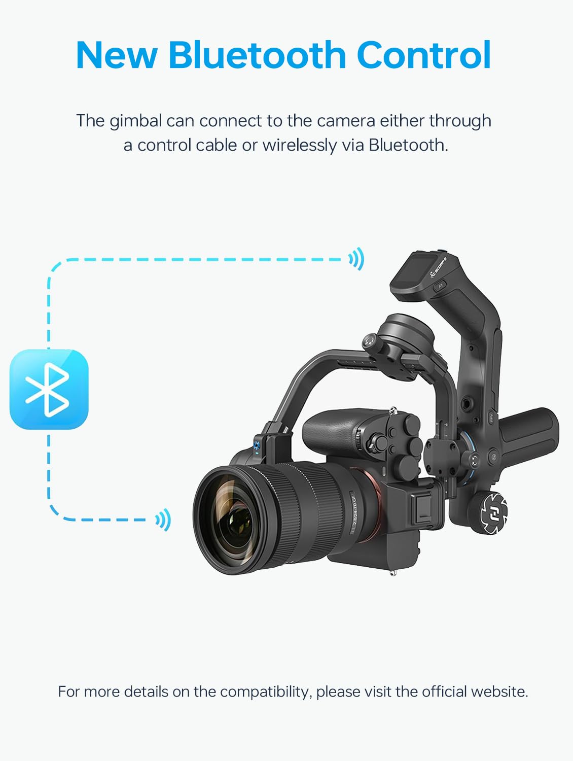 Camera Gimbal Stabilizer with AI Tracking Z2184