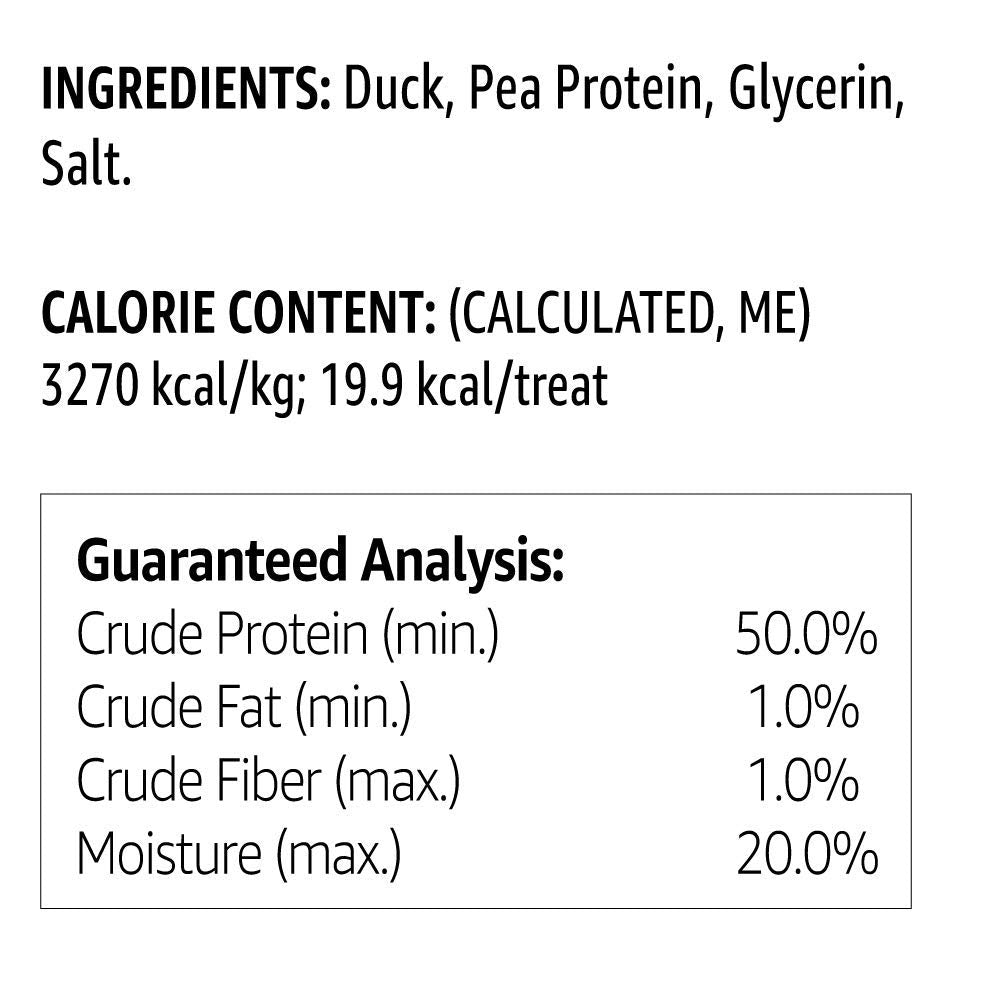 Duck Jerky Dog Treats, 2 pounds L80914