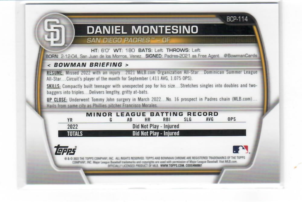 Baseball Card C75101