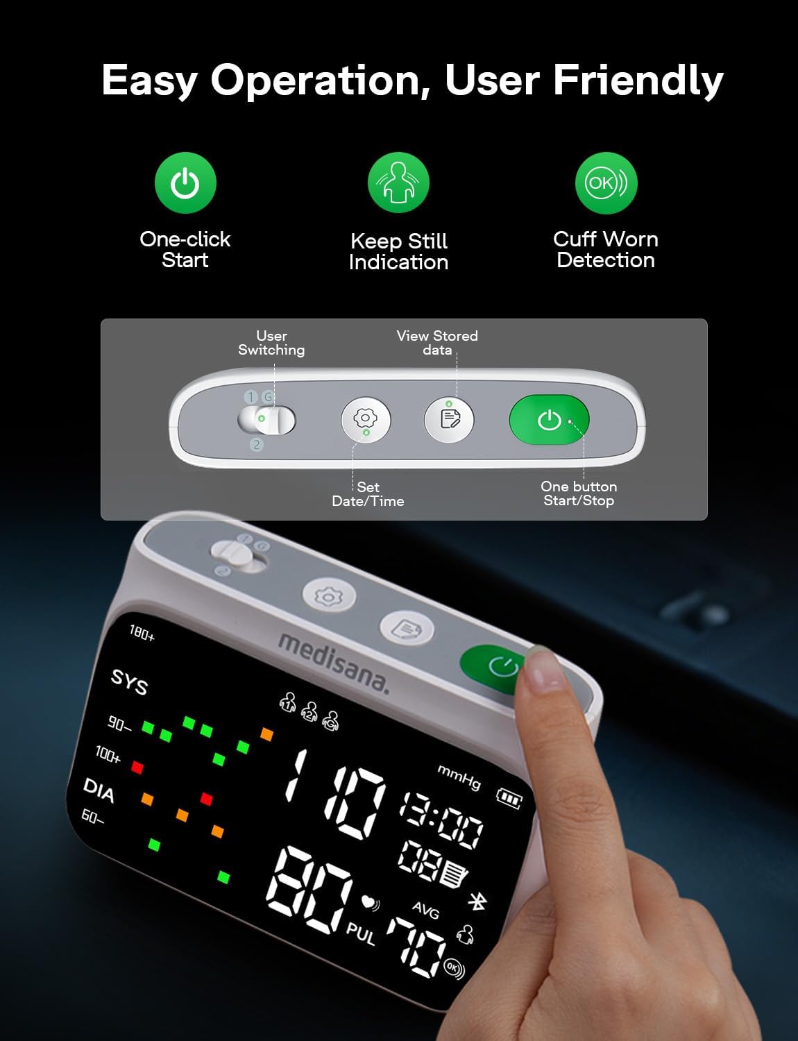 Blood Pressure Monitor S132