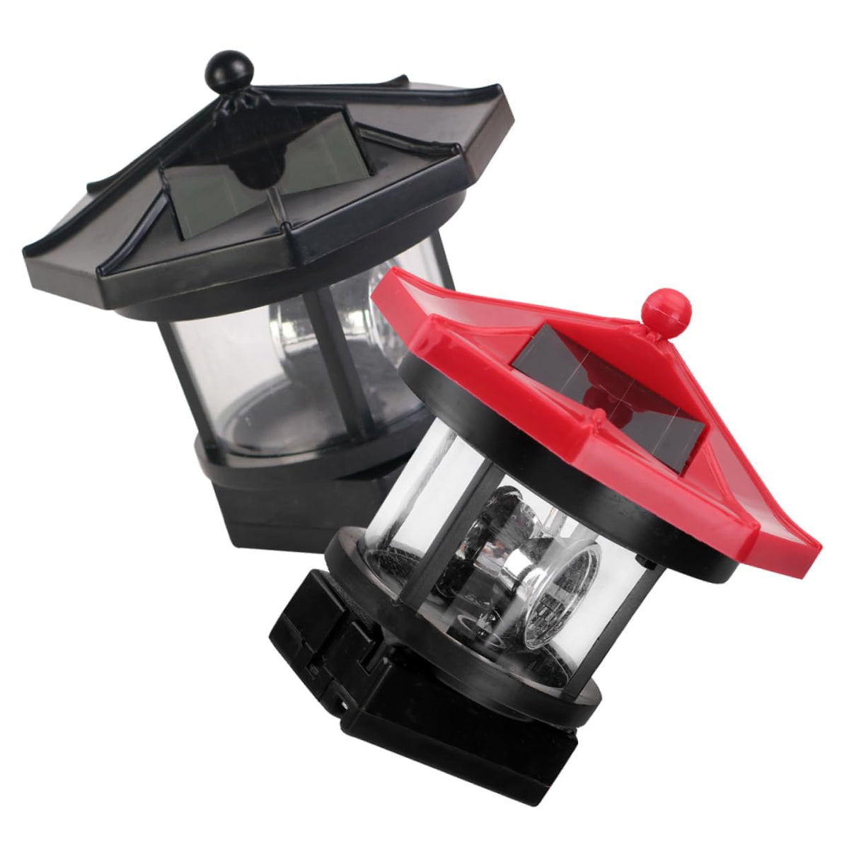 Solar Powered Rotating Lighthouse Garden Lights I761652