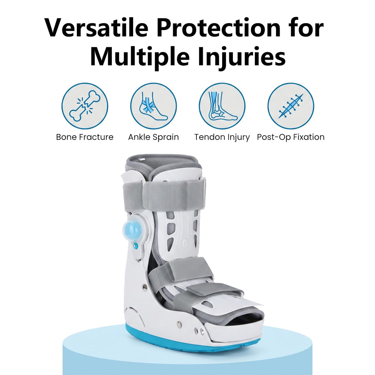 Air Cam Walker Boot Inflatable Walking Boot K6586