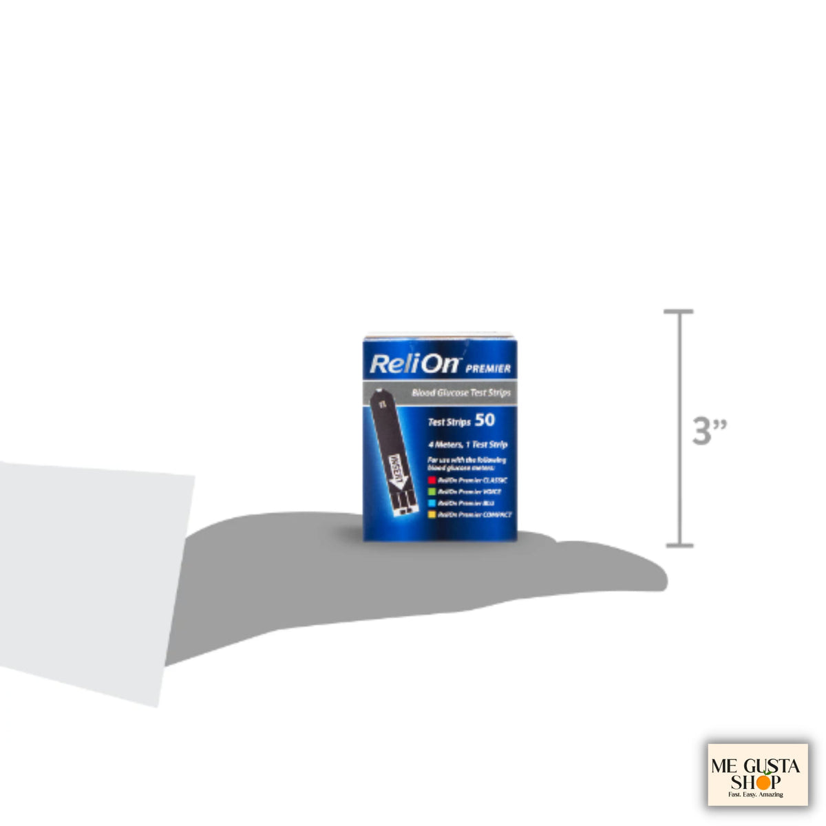 Blood Glucose Test Strips 50 Count L684