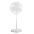 16" Oscillating Pedestal Fan with 3 Speed Settings, White B5909