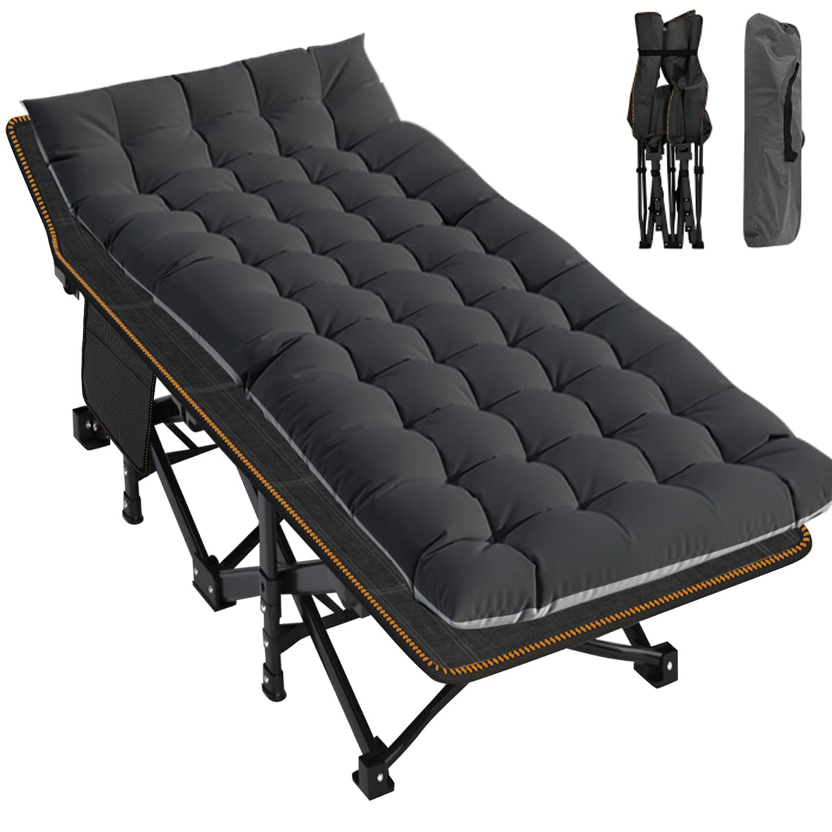 Oversized XXL Folding Camping Cot Z745449