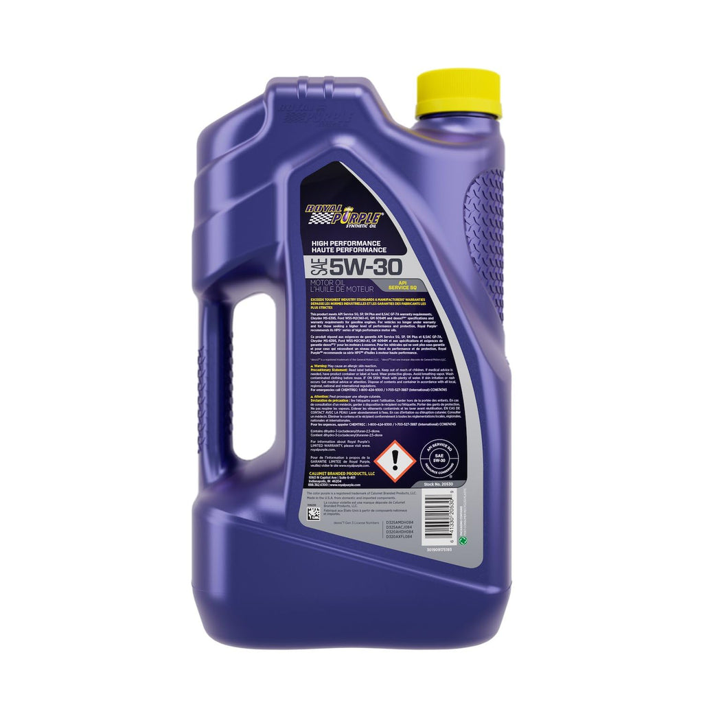 Synthetic 5W-30 Oil 5 Quart Bottle C480165