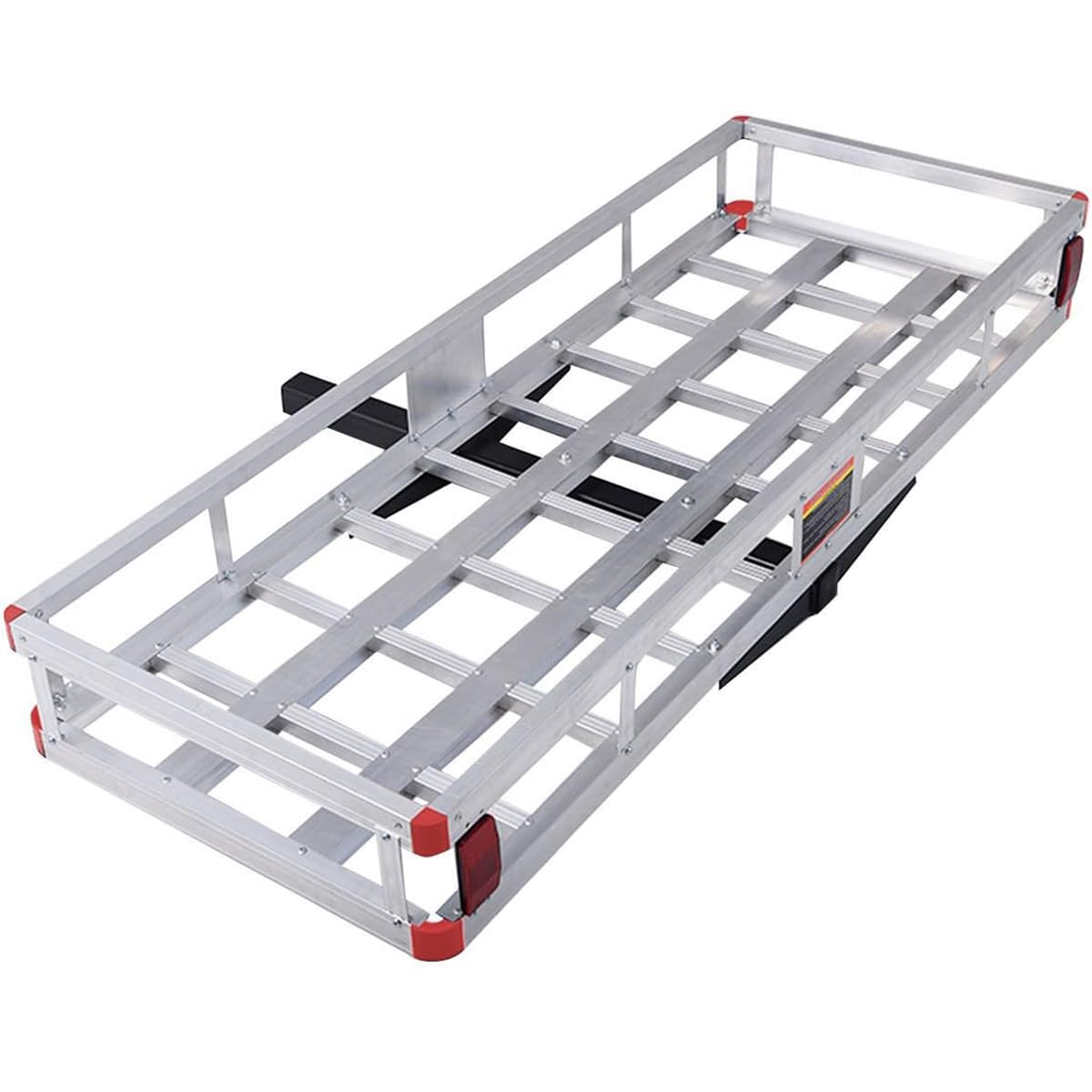 500lb Capacity Aluminum Hitch Cargo Carrier with Ramp T22755