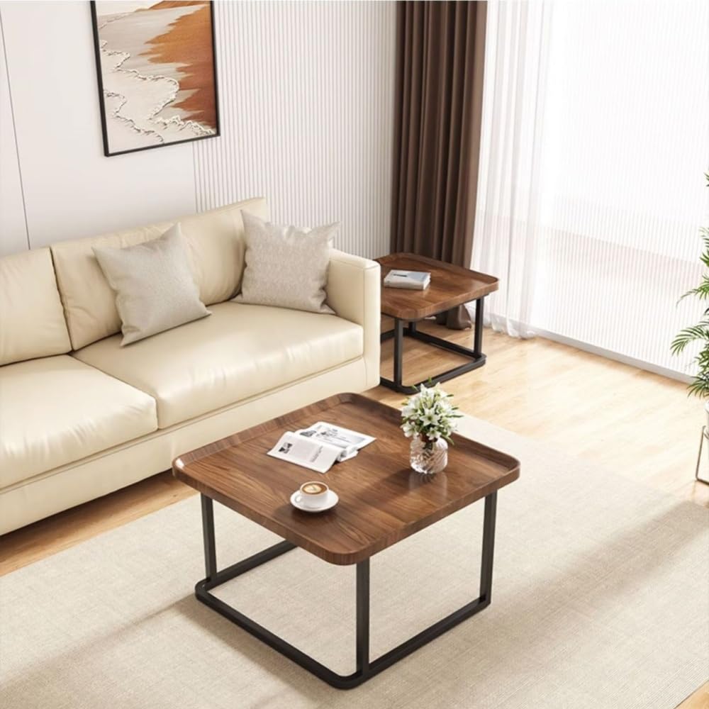 Square Nesting Side Table Set of 2 O613