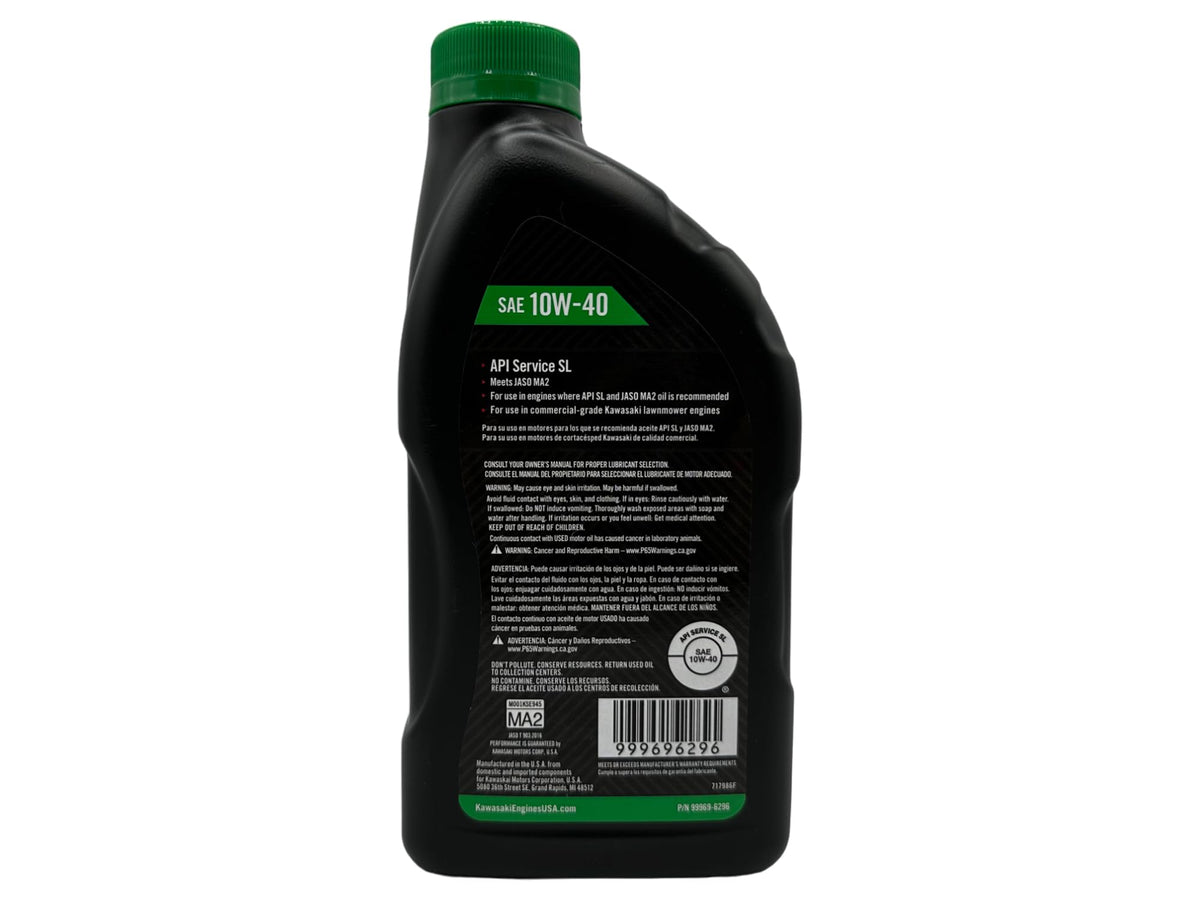 2PK Synthetic Blend 10W-40 Oil D64463