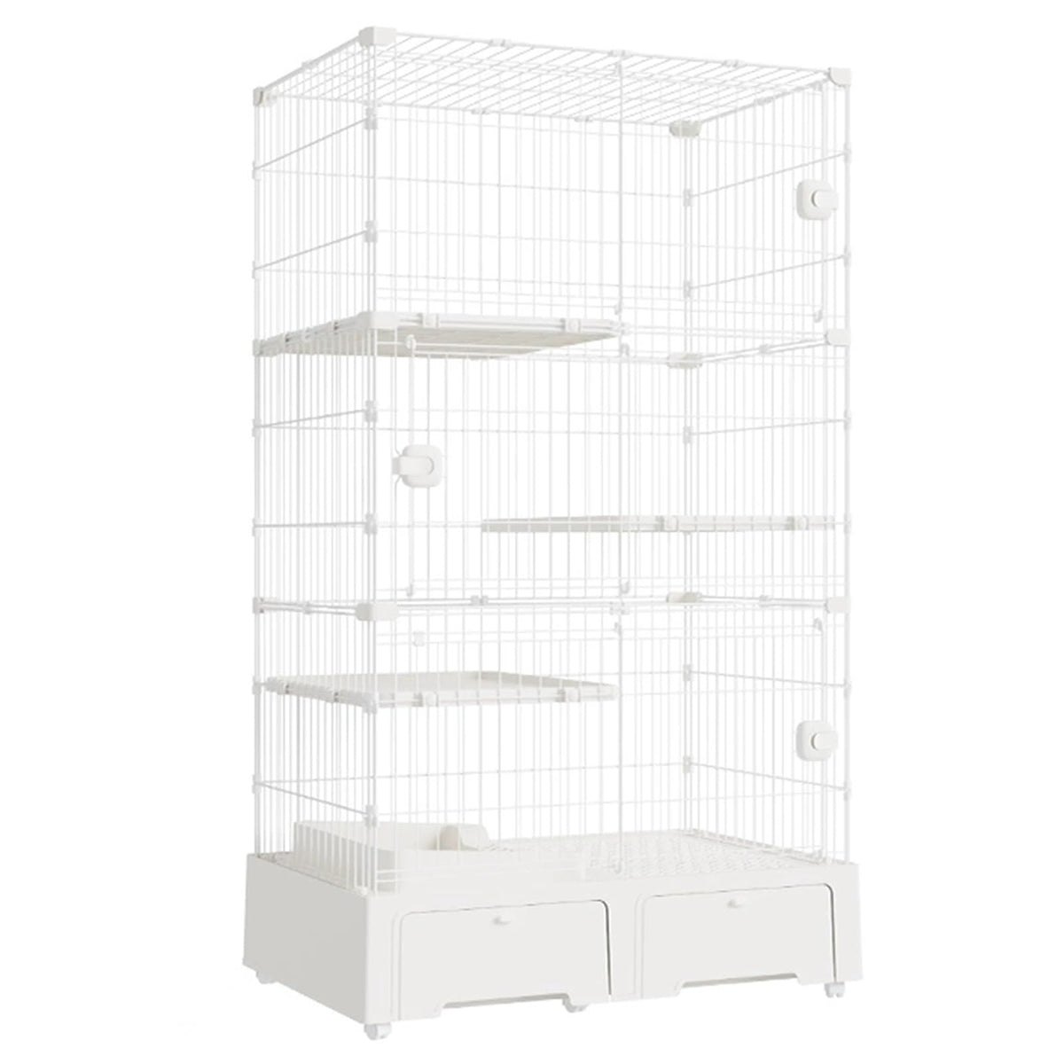4 Tier Indoor Cat Enclosure with 3 Jumping Platforms M141756