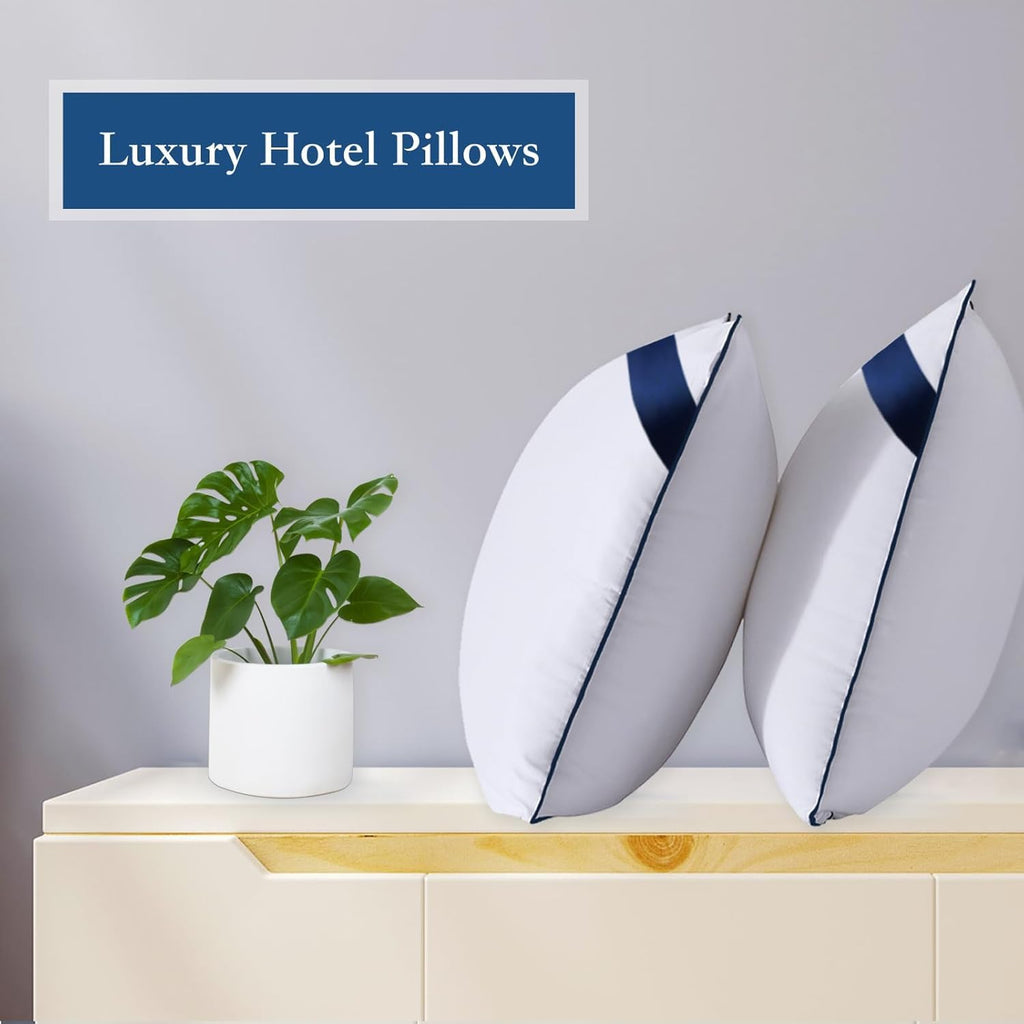 King Size Set of 2 Bed Pillows X585975