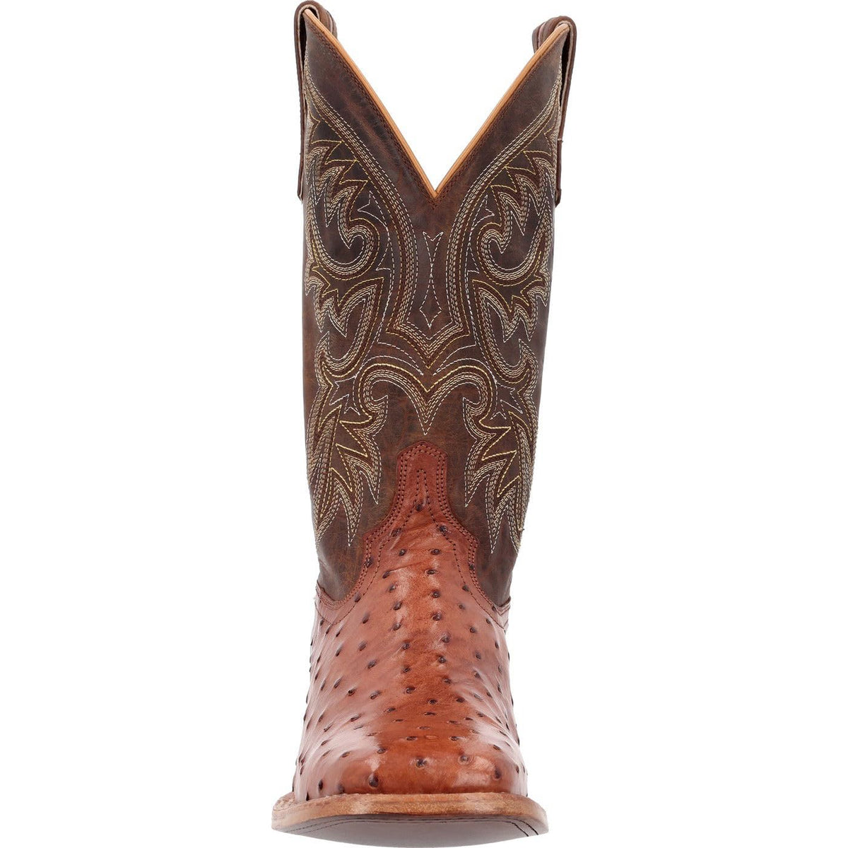 Full-Quill Ostrich Western Boot X817