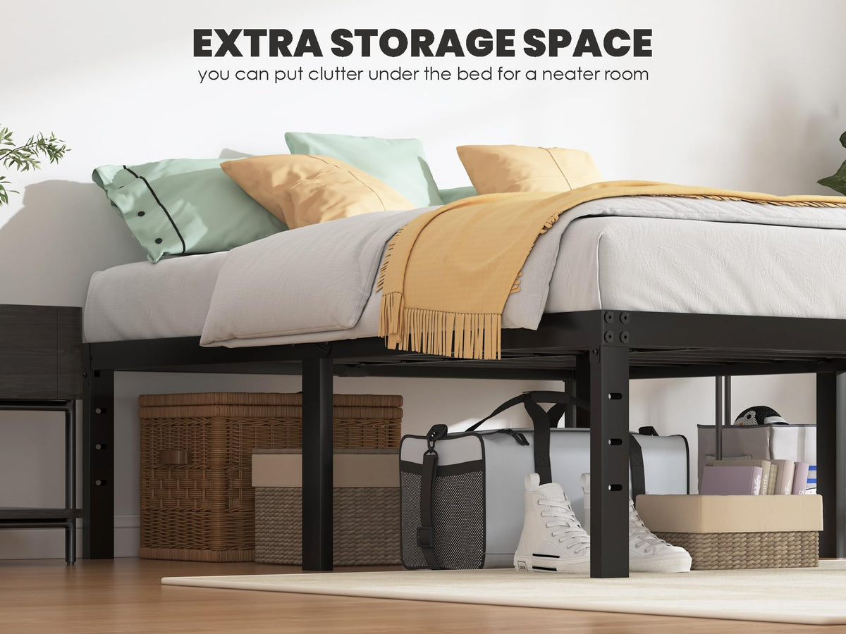 Full Size 18 in Platform Bed Frame W605
