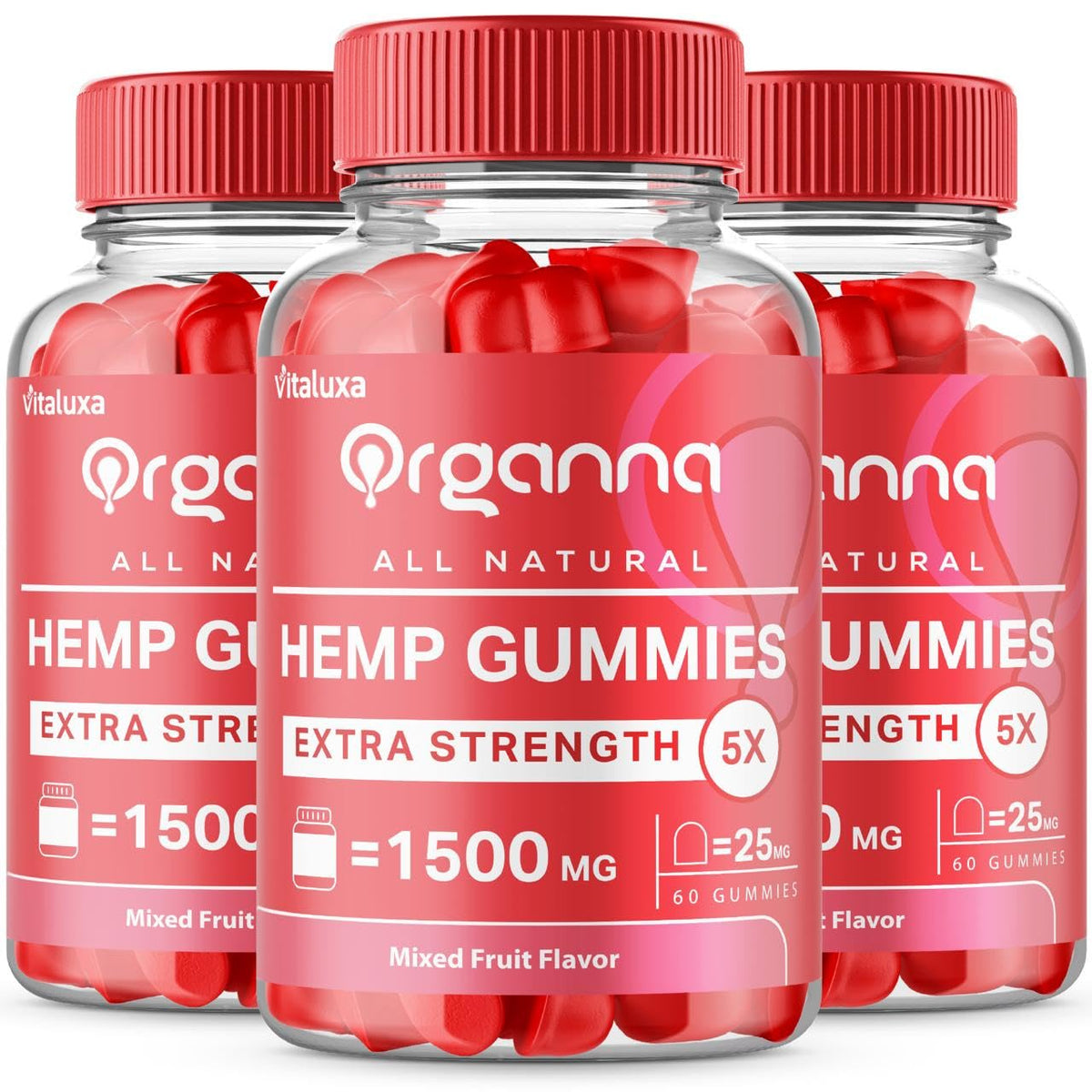 3 Pack Gummy Vitamin 180 Gummies Y4397