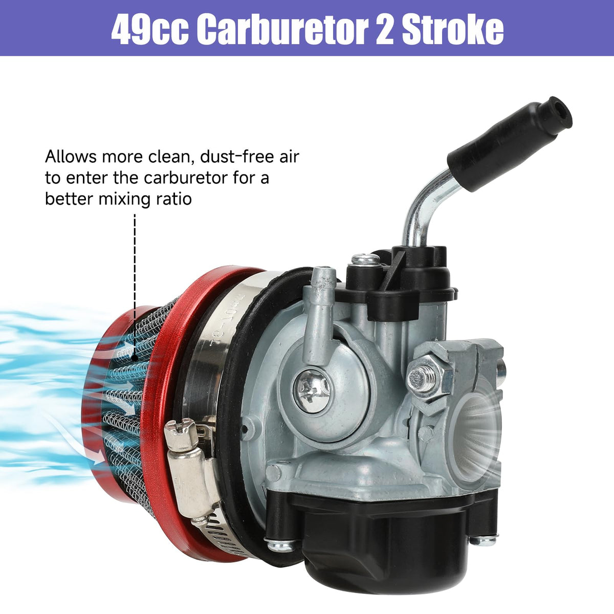 2 Stroke Engine Carburetor Kit O136