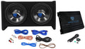 Dual 10" Car Subwoofer Enclosure with Mono Amplifier W132430