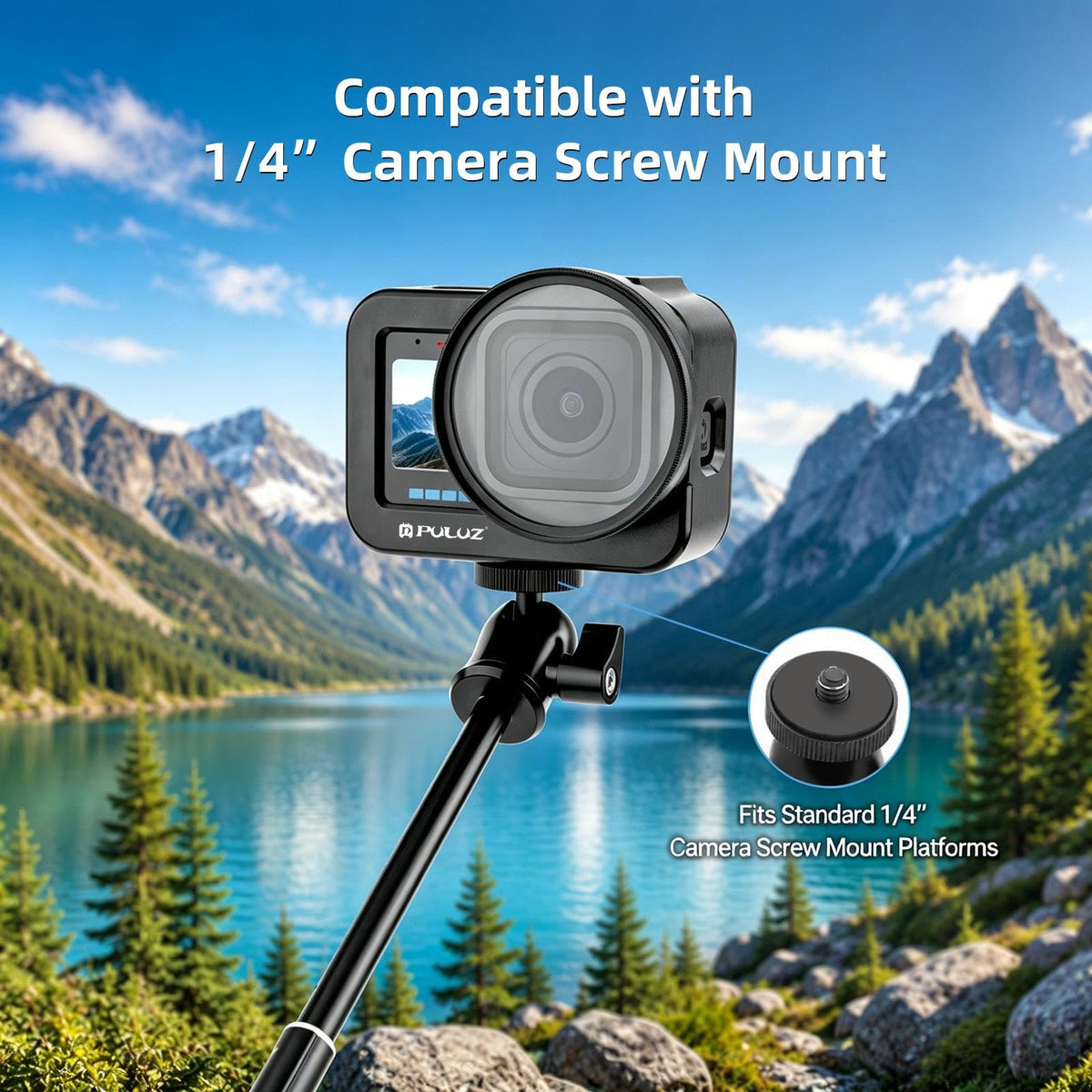 Aluminum Alloy Cage with UV Lens Z2288