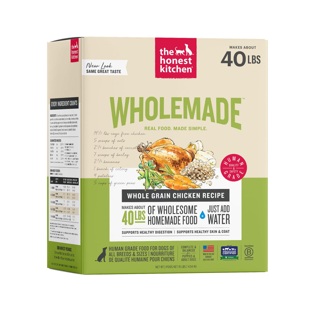 Whole Grain Chicken Recipe Dehydrated Dog Food 10 lb Q413