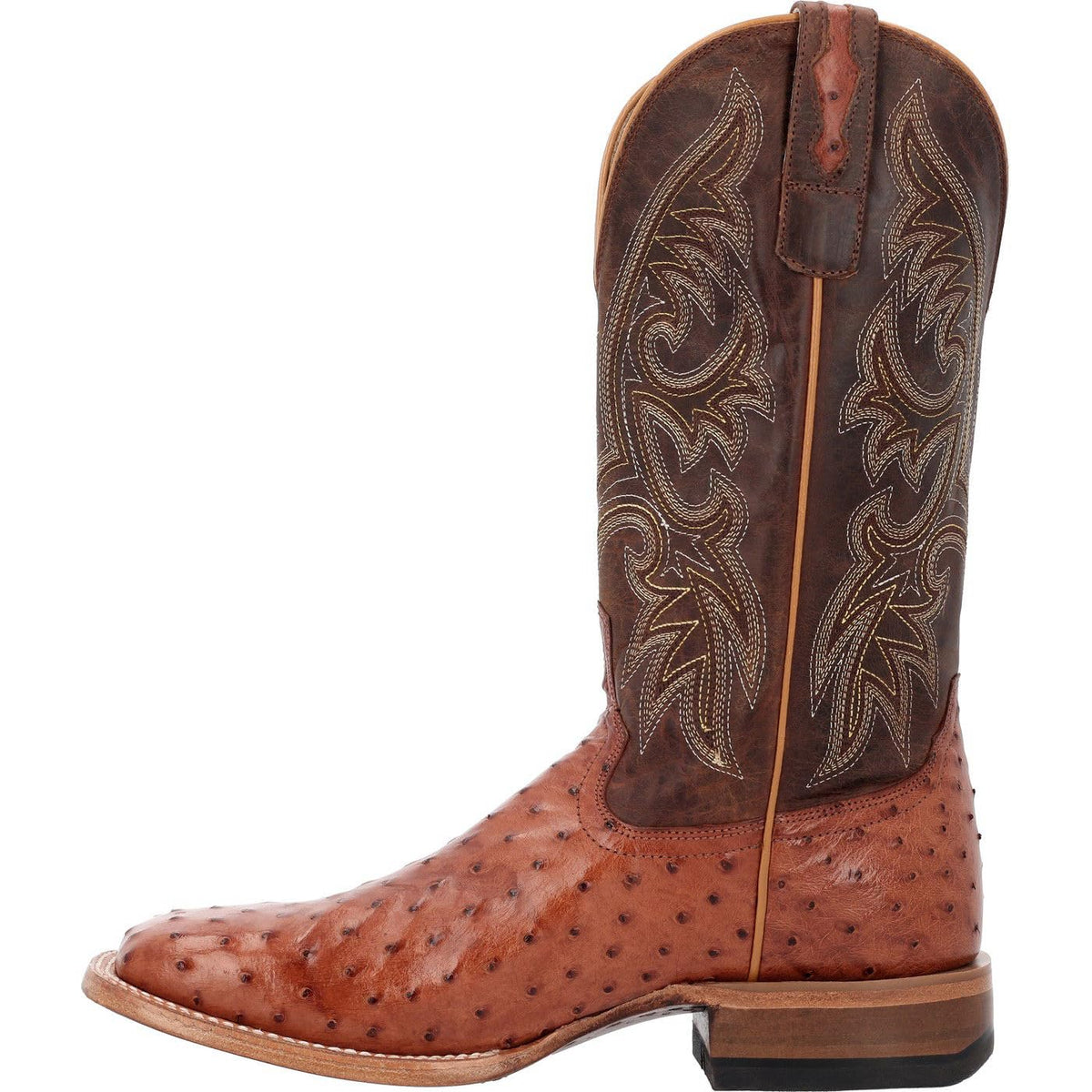 Full-Quill Ostrich Western Boot X817