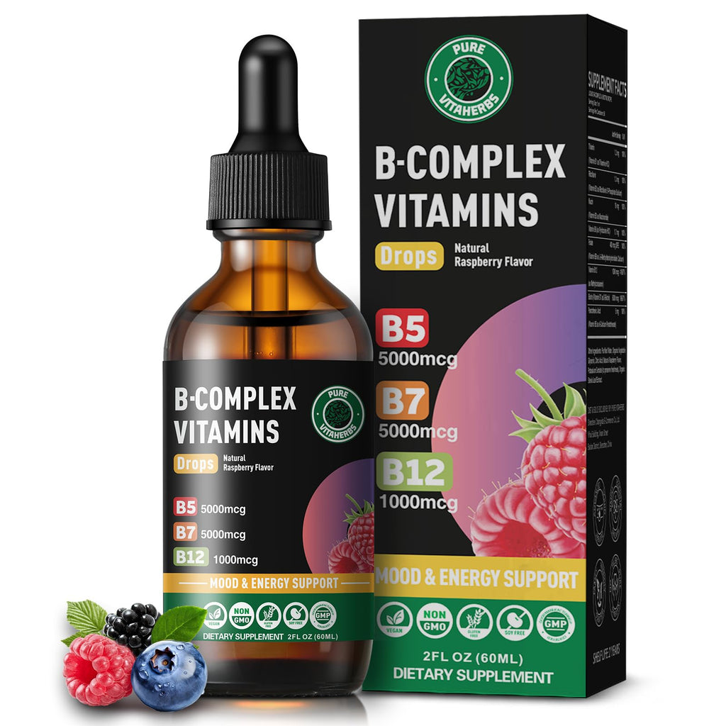 B-Complex & Biotin Drops 2 Fl Oz O316