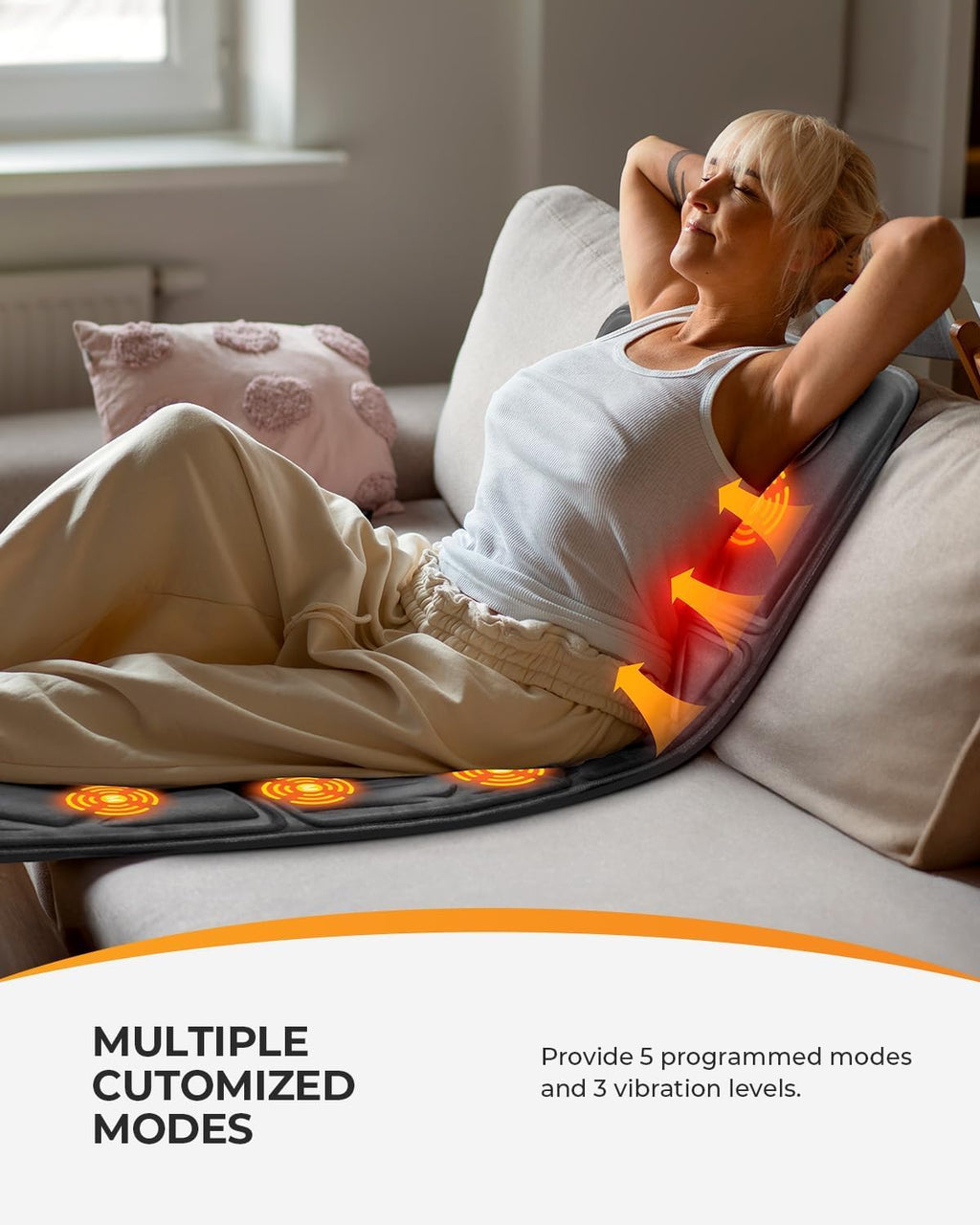 Full Body Massage Mat with Heat Z280400