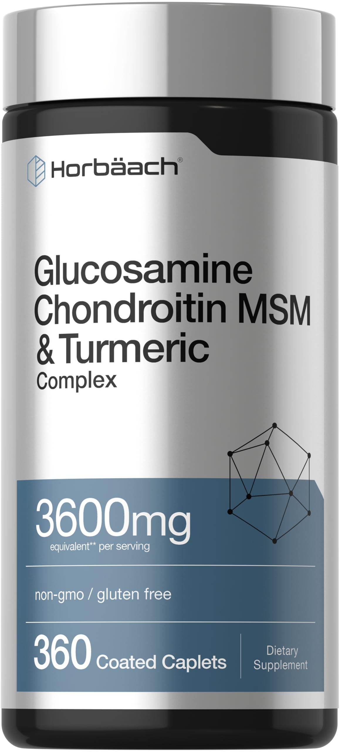 Glucosamine Chondroitin MSM 360 Caplets D62047