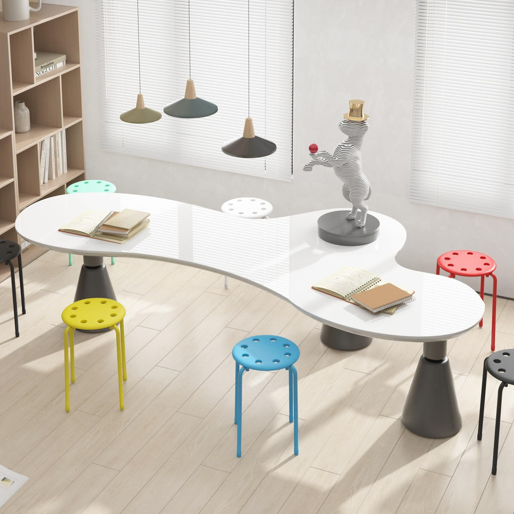 6 Piece Stacking Stools 17.7 Inch Colorful G5705