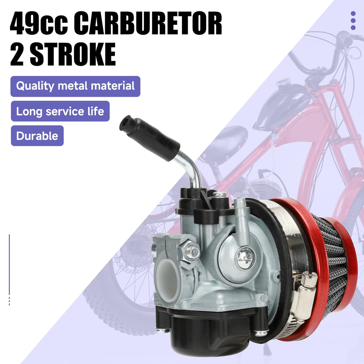 2 Stroke Engine Carburetor Kit O136