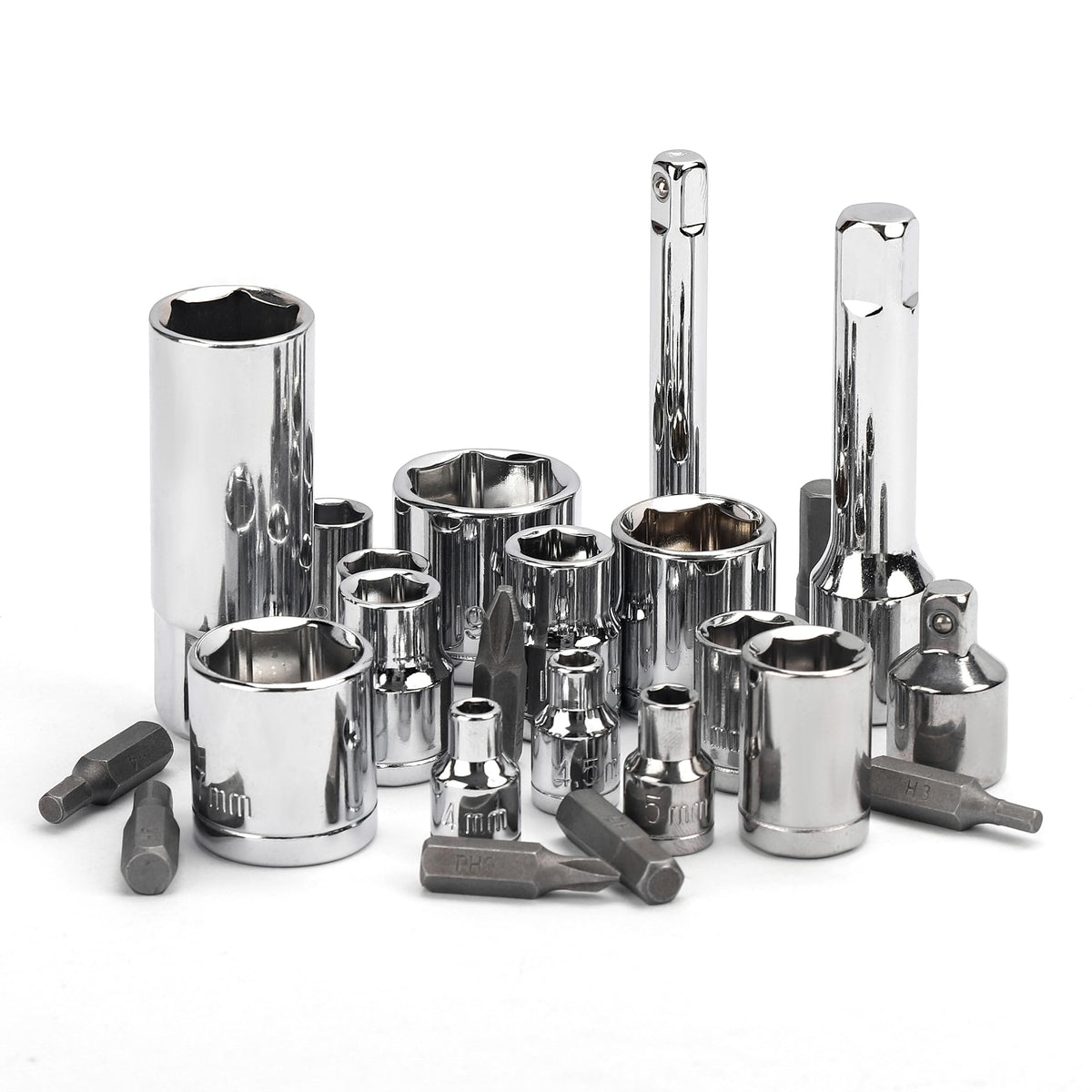 168-Piece Socket Wrench Hand Tool Kit with Toolbox I2188